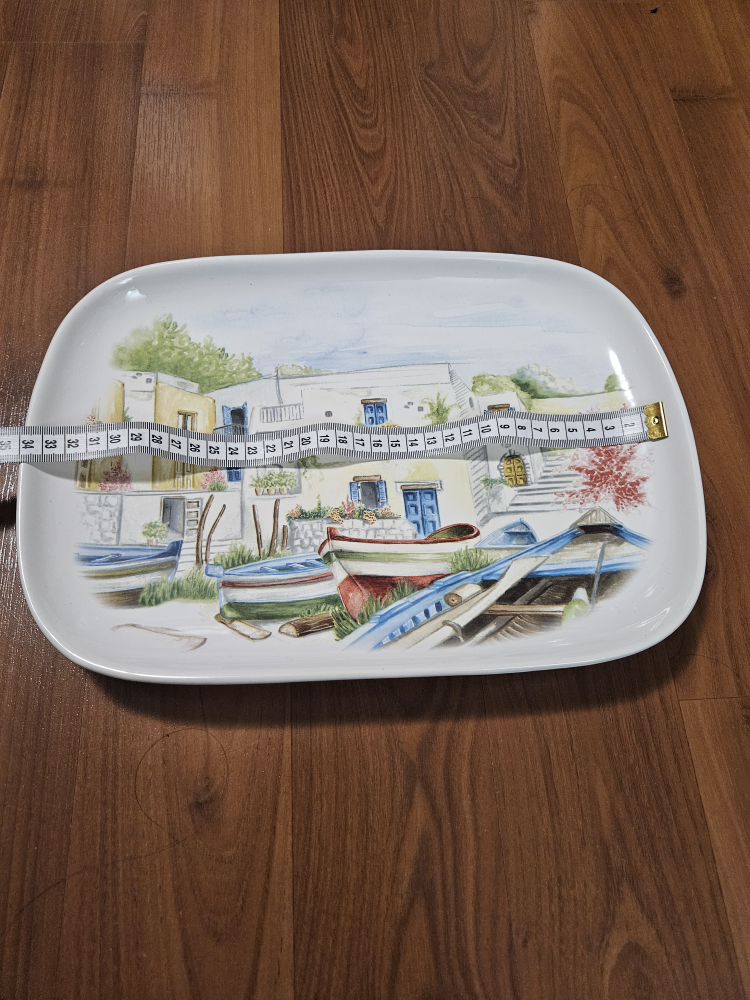 Ceramisia Italian Coastal Village Serving Platter - photo 2