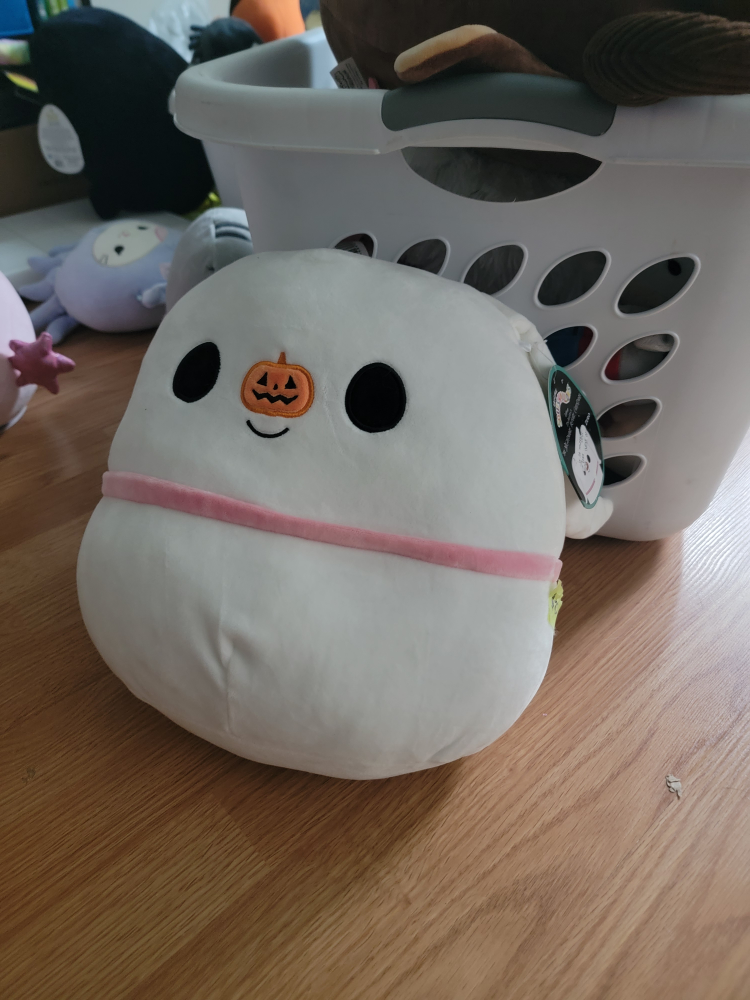 Squishmallow Halloween Ghost Plush
