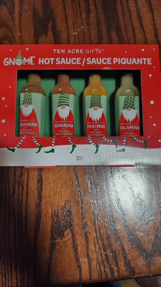 Ten Acre Gifts Gnome Hot Sauce Gift Set