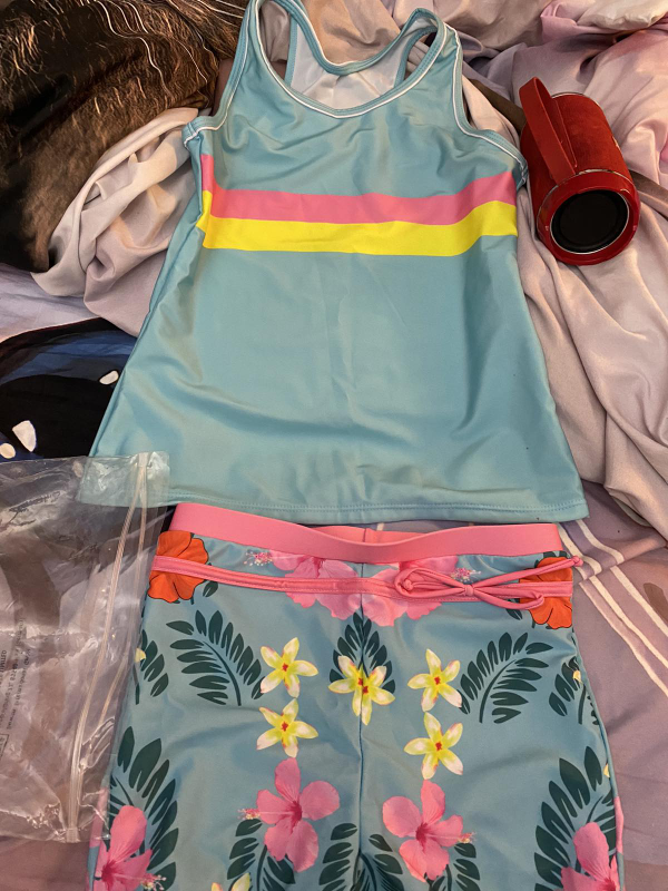 Girls' Size XL Tropical Swimsuit - photo 2