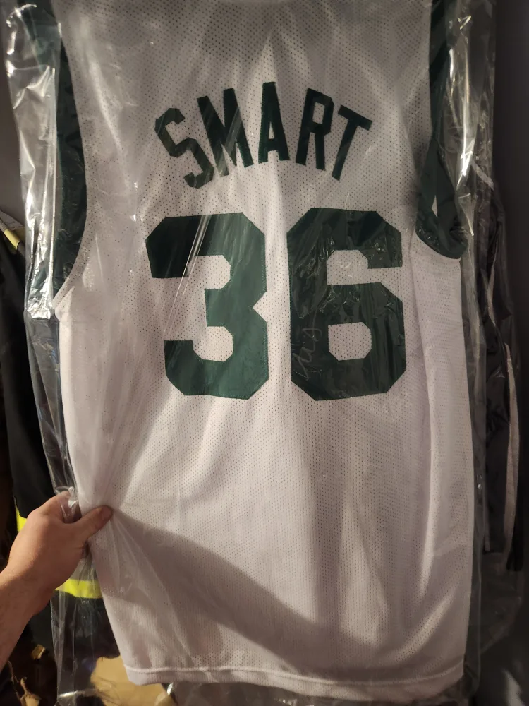 autographed Marcus Smart Boston Celtics #36 Jersey image indicator(2)