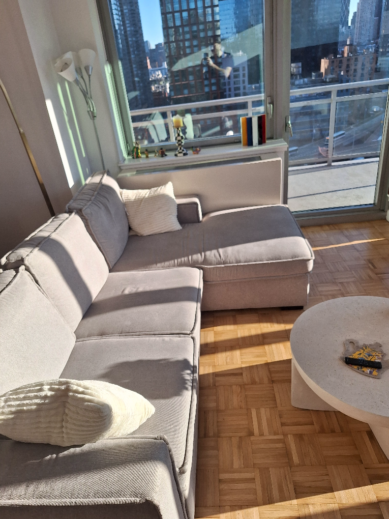 Gray Sectional Sofa - photo 3