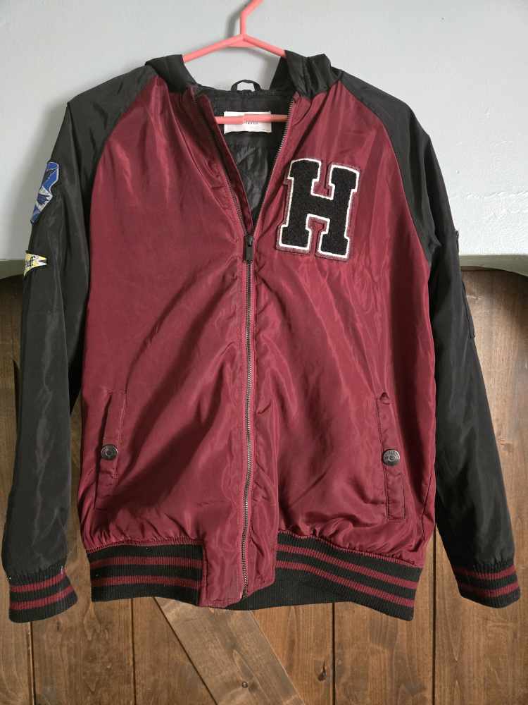 Harry Potter House Crest Zip-Up Bomber Jacket