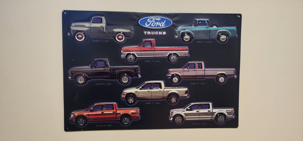 Ford Collectible Metal Signs & Pint Glasses - photo 3