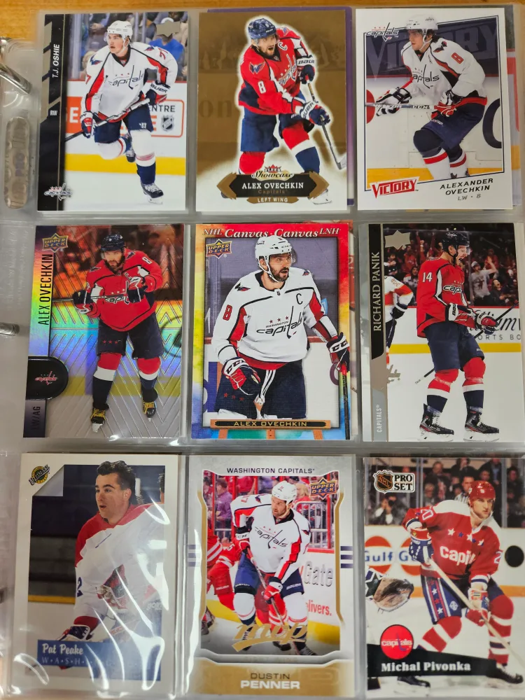 Hockey card collection - 5,000+ cards image indicator(8)