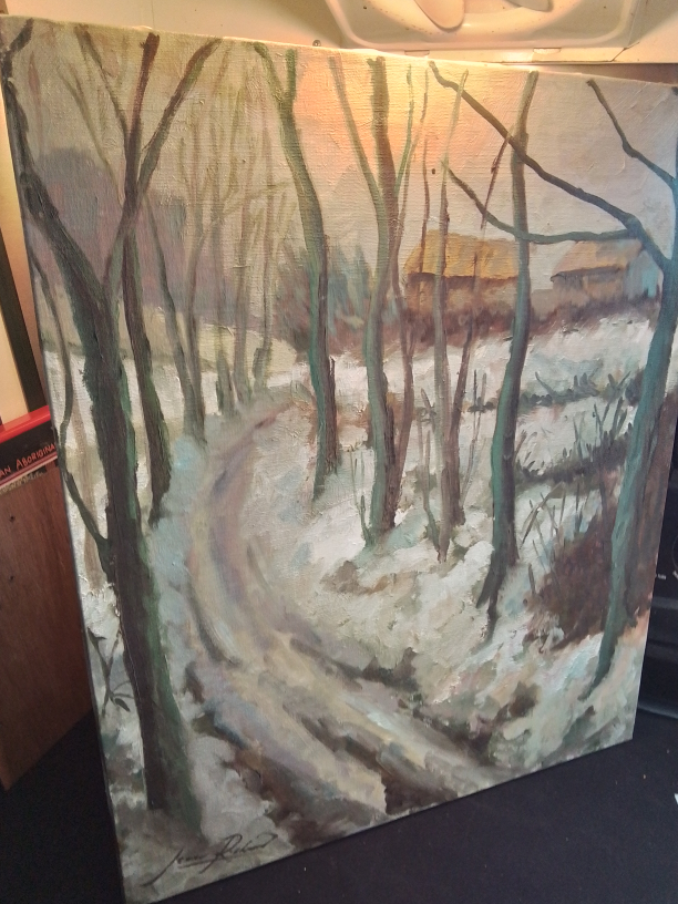 Canadian Oil on Canvas Signed Jean Richard - photo 5