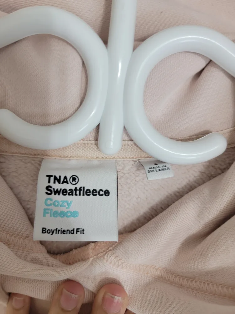 TNA Cozy Fleece Boyfriend Fit Hoodie image indicator(5)