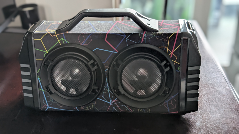 Portable Bluetooth Party Speaker with Lights