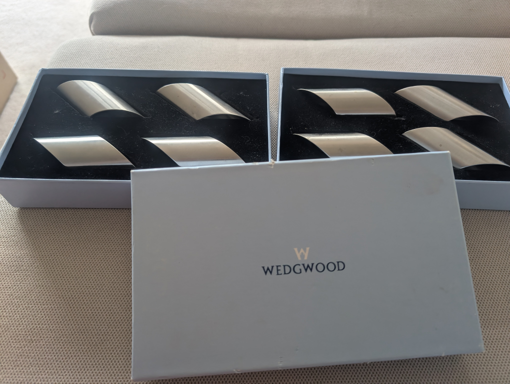 Wedgwood Stainless Steel Napkin Rings