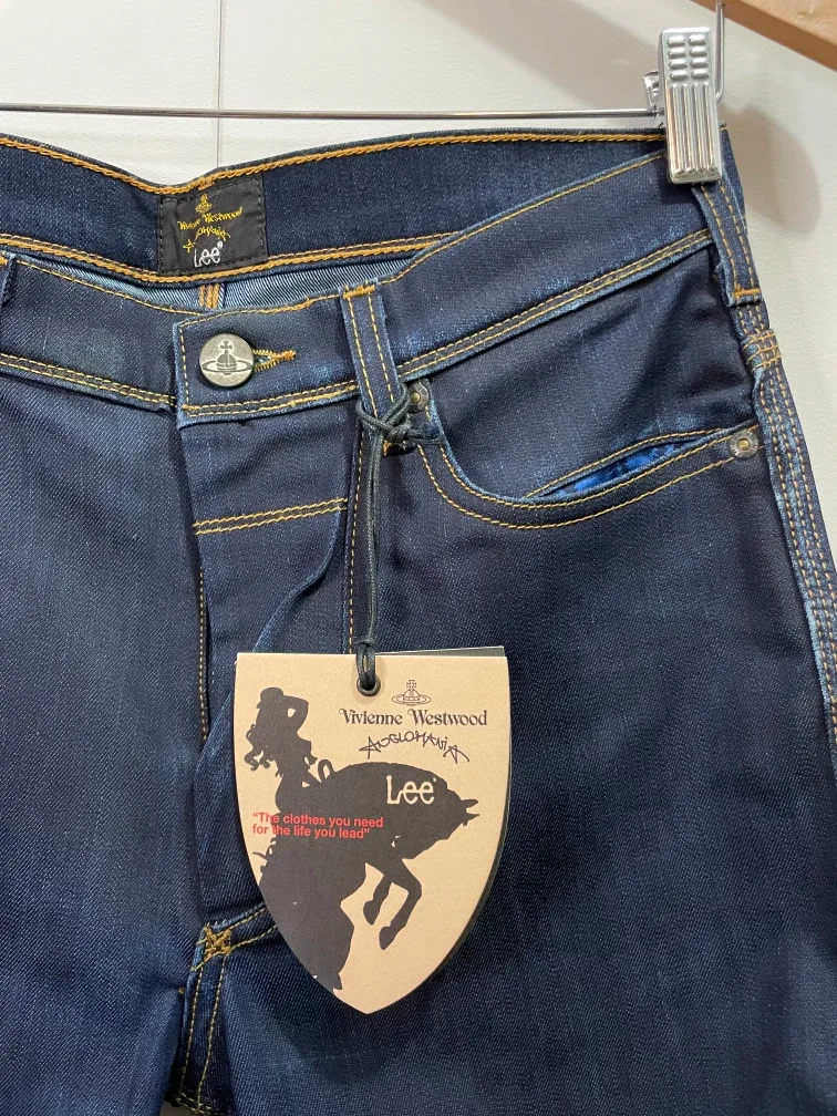 Vivienne Westwood x Lee Navy Blue Jeans image indicator(2)