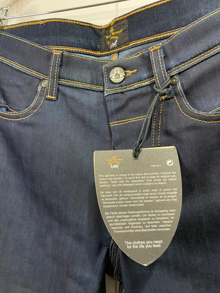Vivienne Westwood x Lee Navy Blue Jeans image indicator(3)