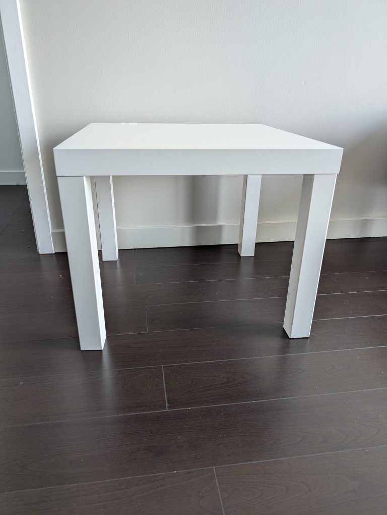 White Square Coffee Table - photo 2