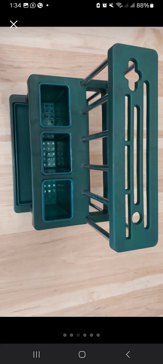 BRAND NEW 2-Tier Kitchen Utensil Organiser 🧡 image indicator(4)