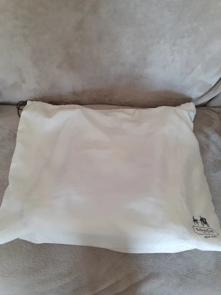 Coach Poppy  Pebbled Leather Tote Bag - Pink and Beige image indicator(10)