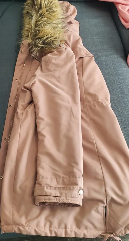 Women's The Hawthorn Parka - Size Large, Light Pink Colour image indicator(5)