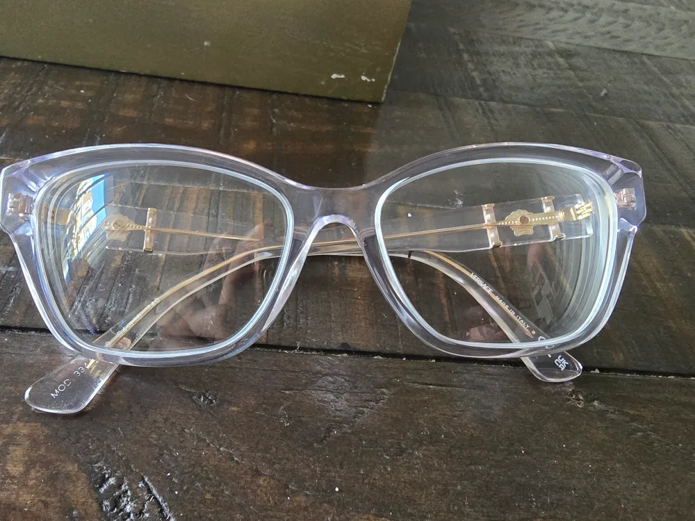 Versace Clear Medusa Glasses thumbnail