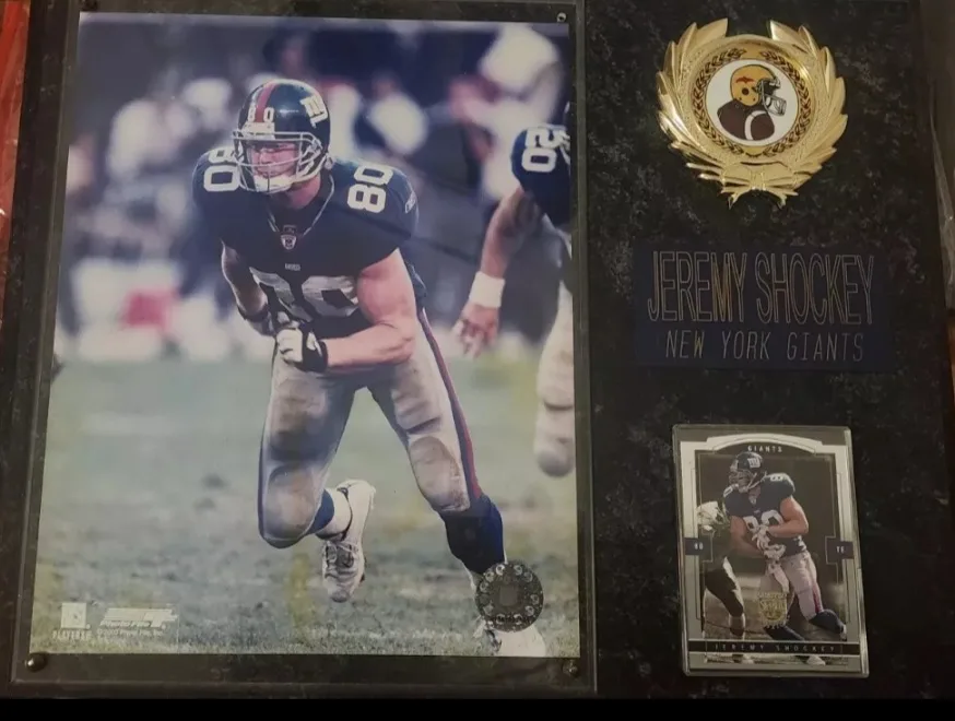 New York Giants Football Player Plaque lot of 4 image indicator(3)