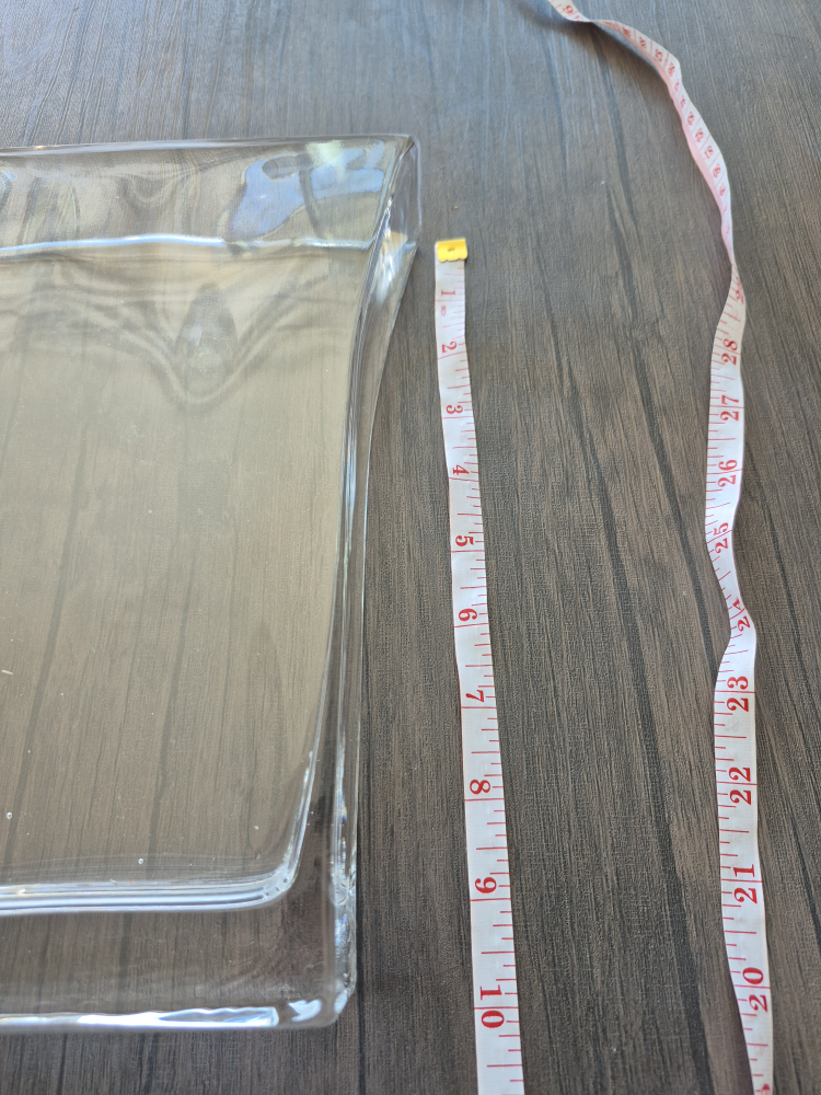 🧡 Clear Glass Vase, Modern Design, Decorative - photo 3