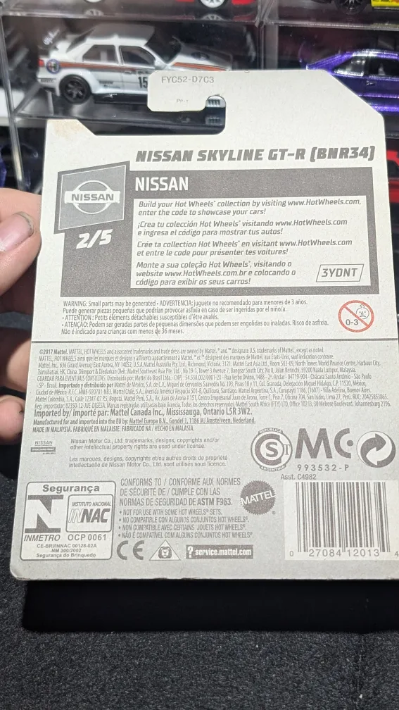 Hot Wheels Nissan Skyline GT-R (BN34) (READ DESCRIPTION) image indicator(4)