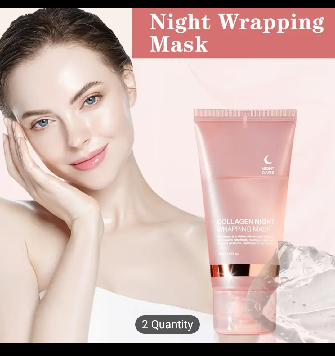 Night Care Collagen Night Wrapping Mask 1pc - photo 2