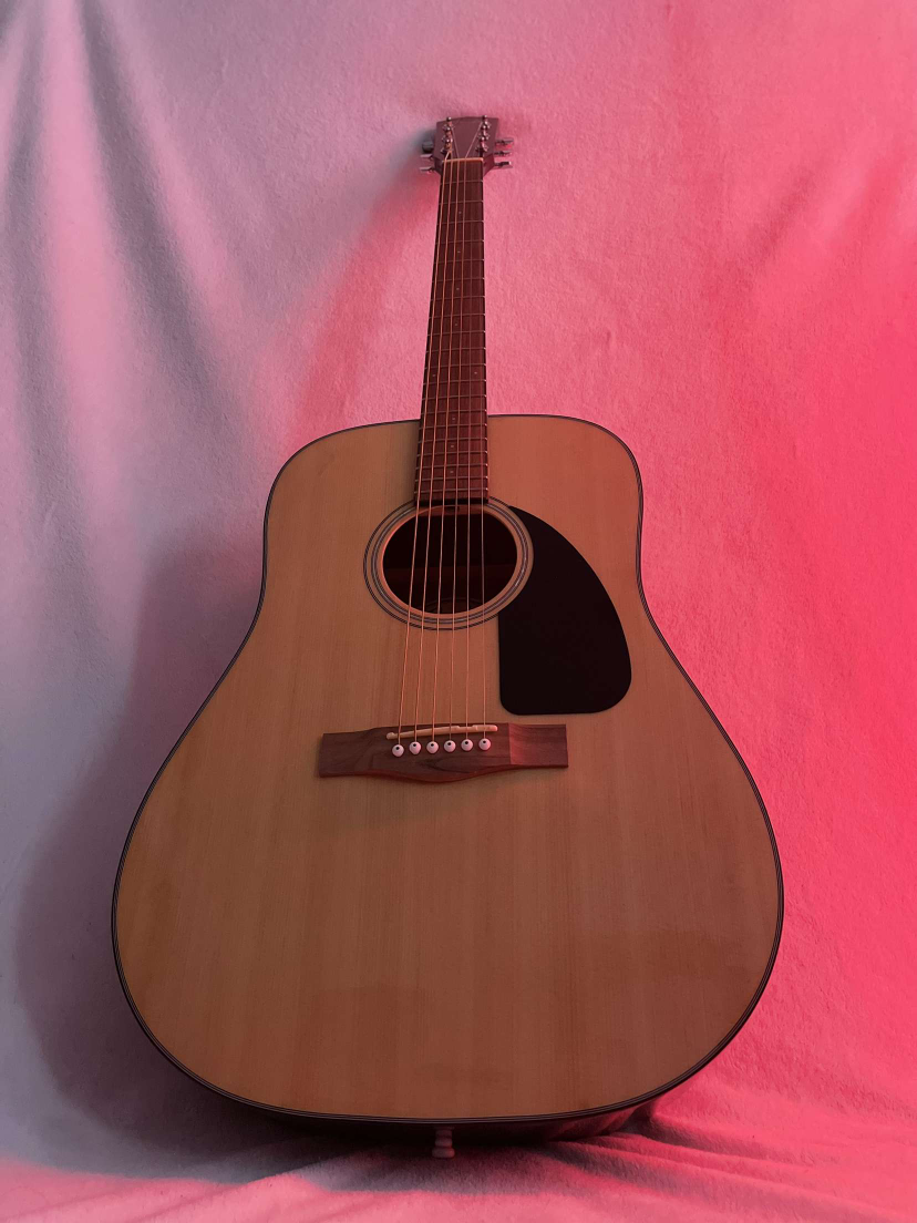Acoustic Guitar with Case - photo 2