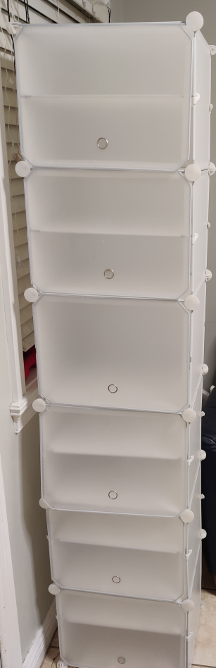 Six-tier Stackable Storage Organizer