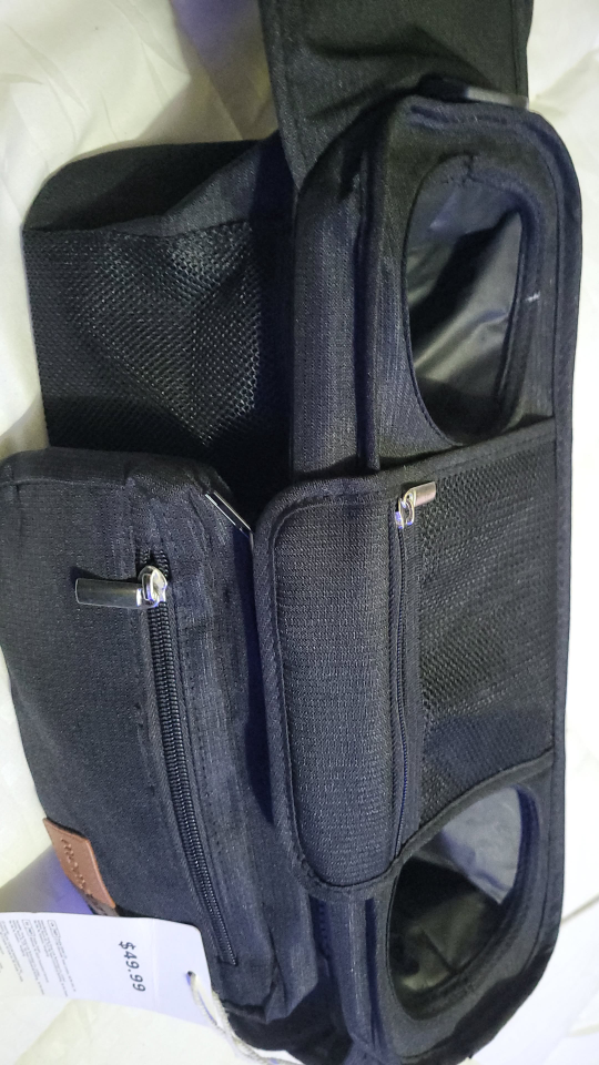 Black Stroller Organizer mommy cozy