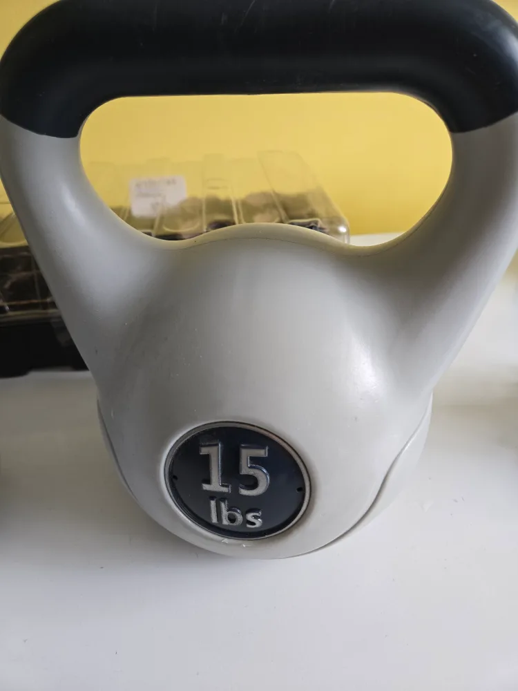 10lb & 15lb Kettlebells and Ab Wheel image indicator(2)