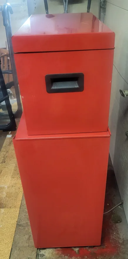 Waterloo Shop Series Red Tool Chest and Cabinet Set image indicator(5)