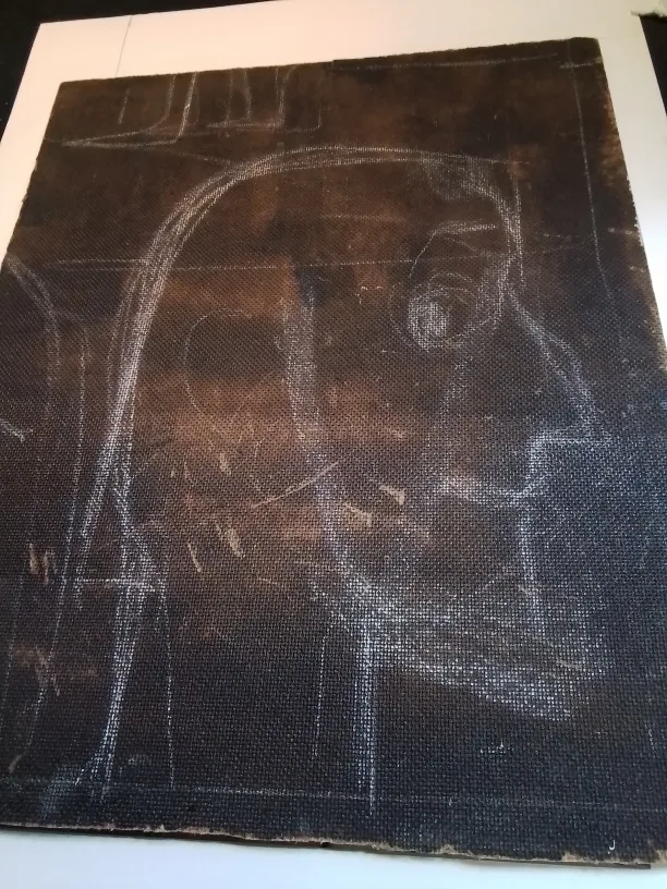 Framed Abstract Painting of a Woman image indicator(8)