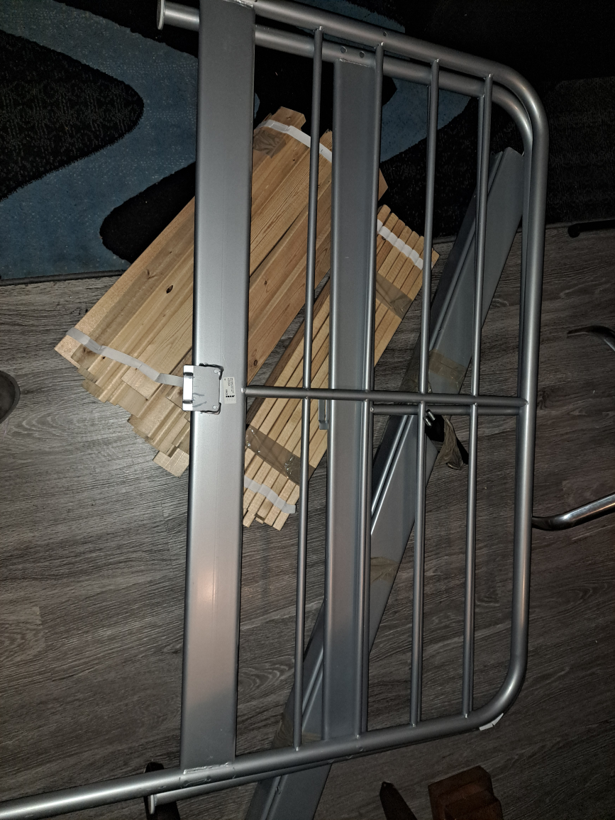 IKEA LOGGA Bed Frame with Slats - photo 2