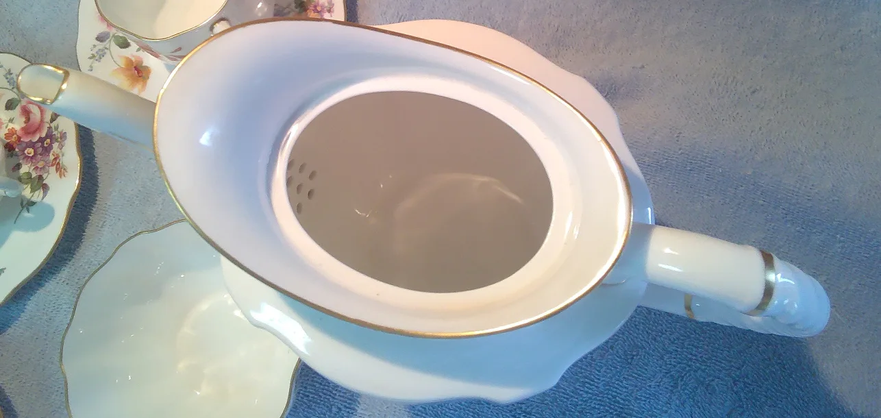 Royal Crown Derby Coffee Pot Set "Derby Posies image indicator(3)