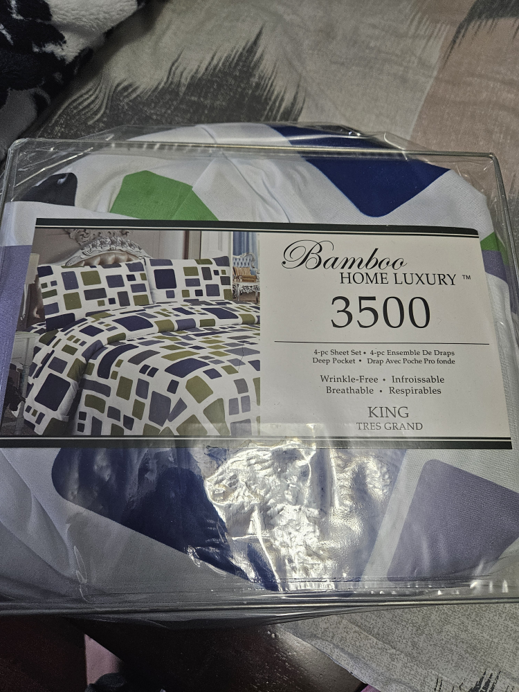 Bamboo Home Luxury 3500 King Sheet Set - photo 4