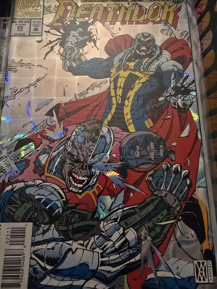 Marvel Comics Deathlok #1, #15, and #25