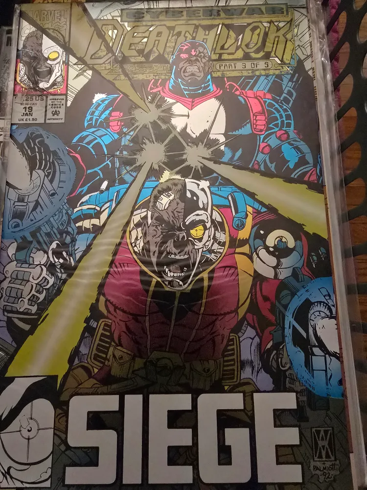 Marvel Comics Deathlok #1, #15, and #25 image indicator(2)
