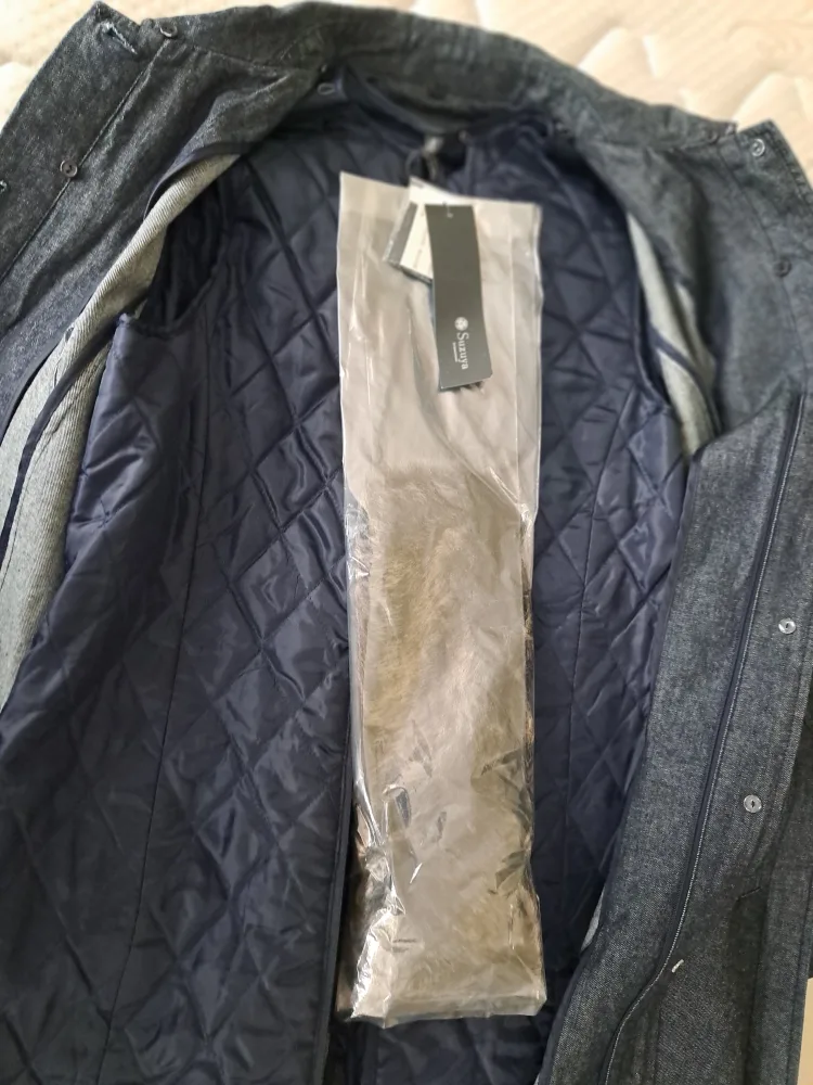 Brand new Suzuya Women's Denim Coat Size M image indicator(4)