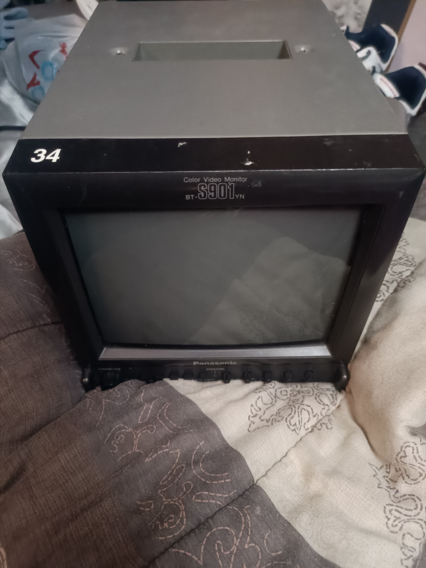 9 inch panasonic pvm svideo composite - photo 2