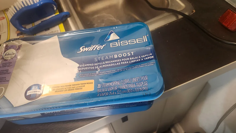 Swiffer Bissell Steamboost Hard Floor Steam Mop image indicator(4)