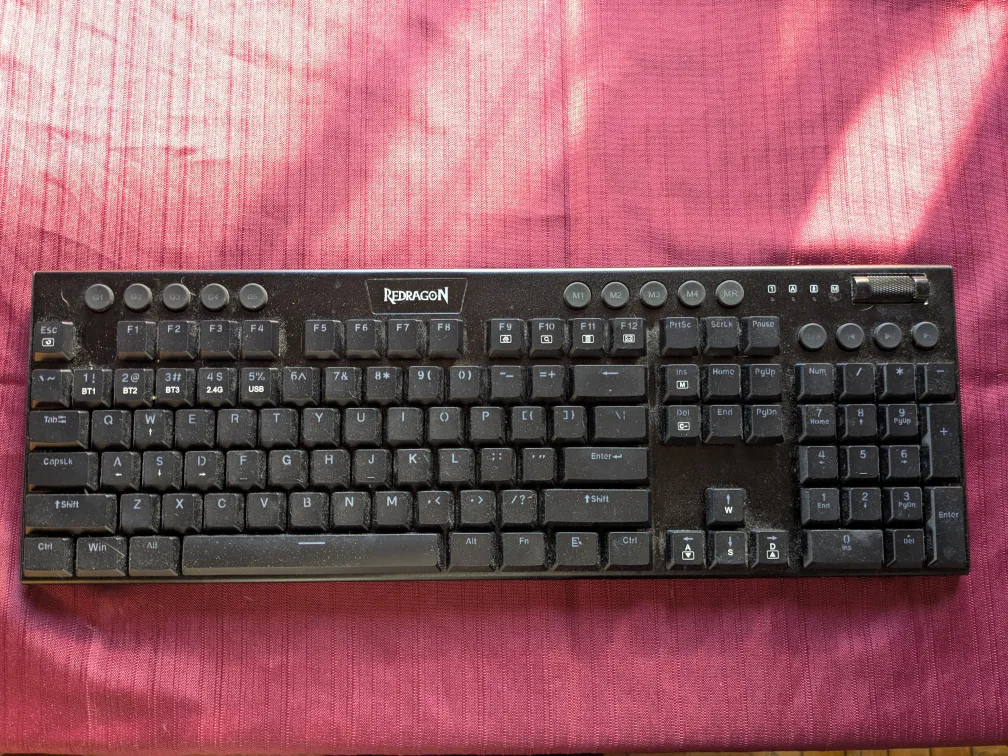Redragon Havoc Wireless Keyboard (Like New, Please Read) image indicator(2)
