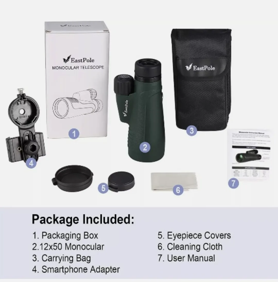 EASTPOLE waterproof Monocular Telescope image indicator(4)