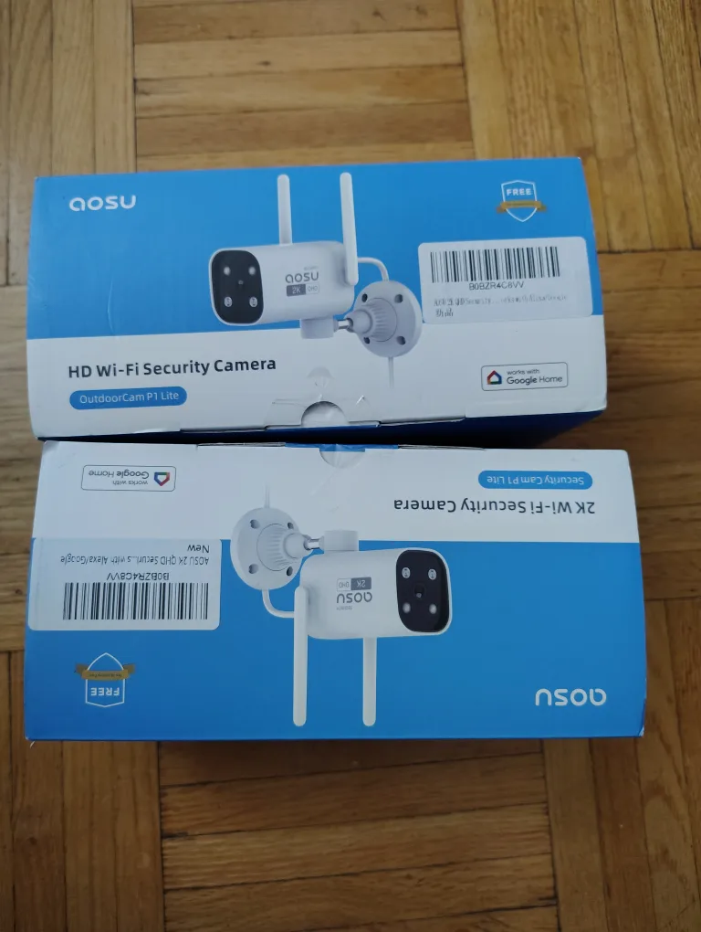 AOSU 2K Wi-Fi Security Cam P1 Lite - 2 Pack image indicator(2)