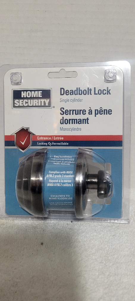 Home Security Deadbolt Lock - Single Cylinder - photo 4