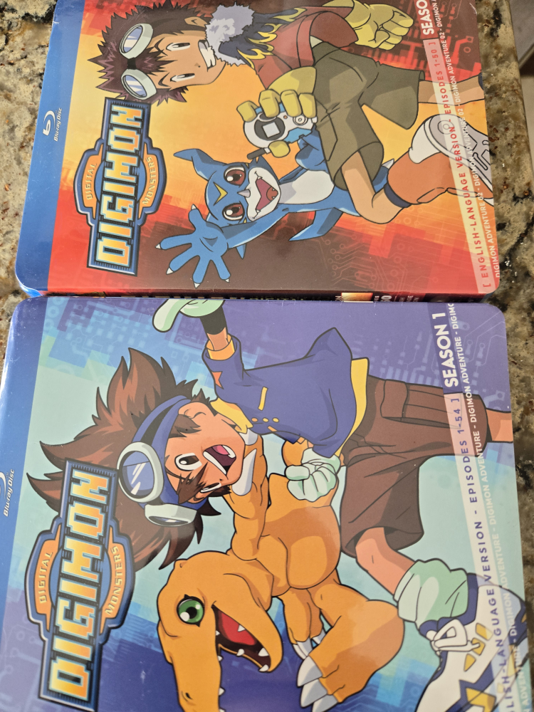 Digimon Adventure Season 1 & 2 Blu-ray