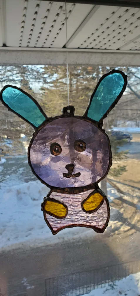 Stained Glass Easter Bunny thumbnail