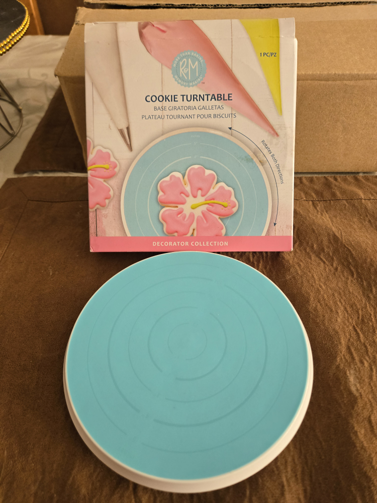 R&M 6" Cookie Turntable - Decorating Tool