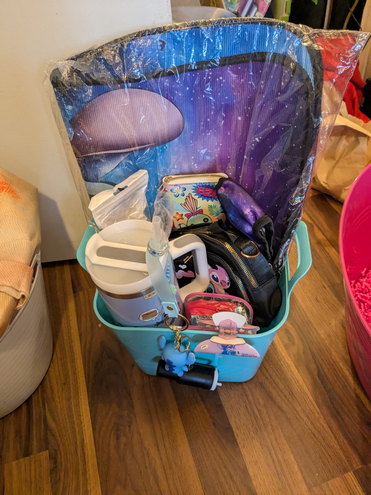 Stitch-themed Gift Basket for the car - photo 2