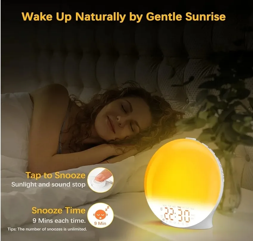 Wake Up Light / Alarm Clock image indicator(2)