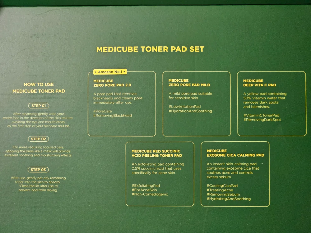 MEDICUBE Toner Pad Special Set image indicator(4)