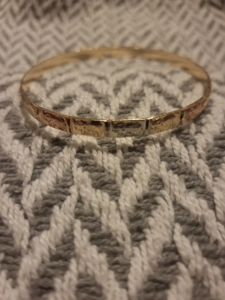 Sevil 18K 3-Tone Gold Plated Elephant Bangles Set Of 3 image indicator(6)