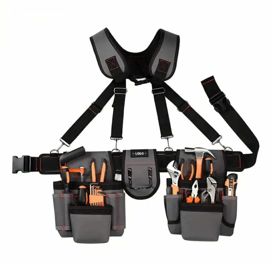 harness suspender tool belt + pouches.  brand new image indicator(2)
